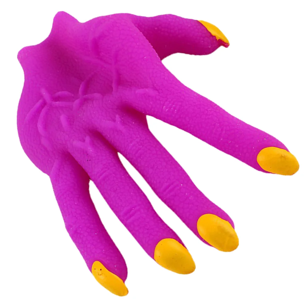 Halloween Funny Toy Hand Stretch Decompression Gloves Party Dress Up Props Ghost Paw Claws Mittens