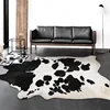 Irregular Faux Cowhide Carpets for Living Room Light Luxury Lounge Rug Thicker Bedroom Decor Anti-slip Mat Home Plush Carpet 4
