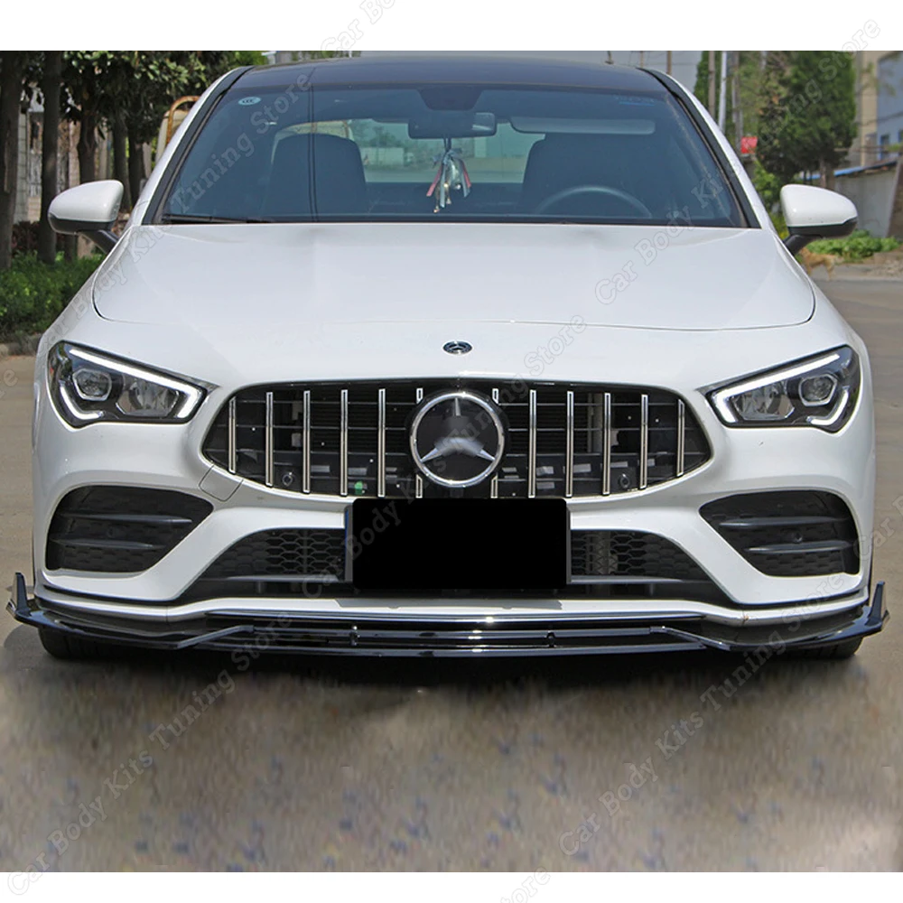 車用フロントバンパーリップ メルセデスベンツ C118 CLA45 2019-2023 