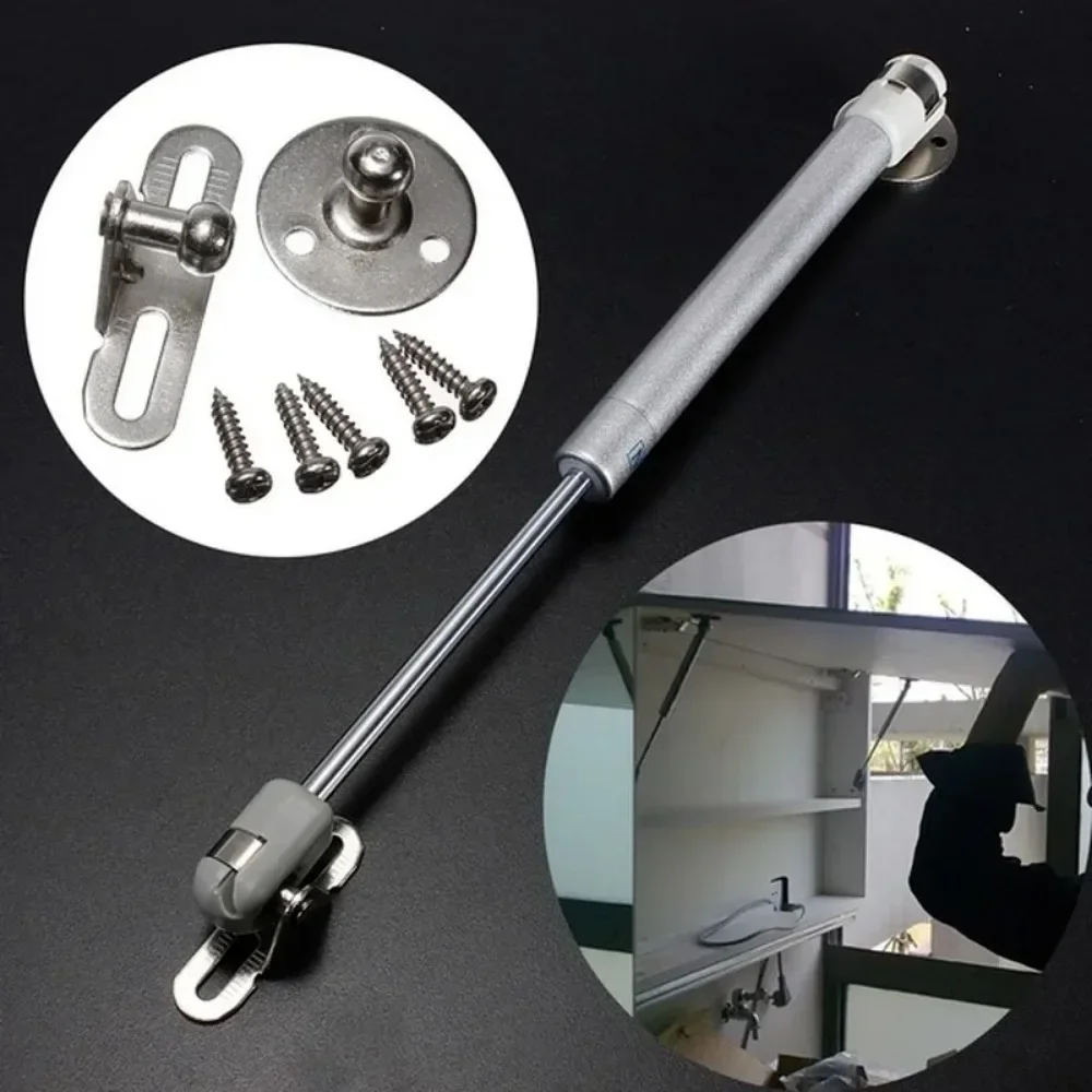 6/8inch Gas Springs 100N Gas Struts Lift Supports Shocks Soft Close Hinges Furniture Cabinet Door Lid Stay for Storage Box Strut gas spring hinges gas strut hinges stainless steel hinges door hinges