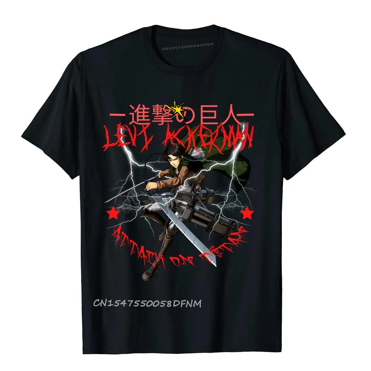 

Ackerman Attack On Titan T Shirt Japan Anime Manga Premium Cotton Tops T Shirt For Men Printed Novelty New Design Tees