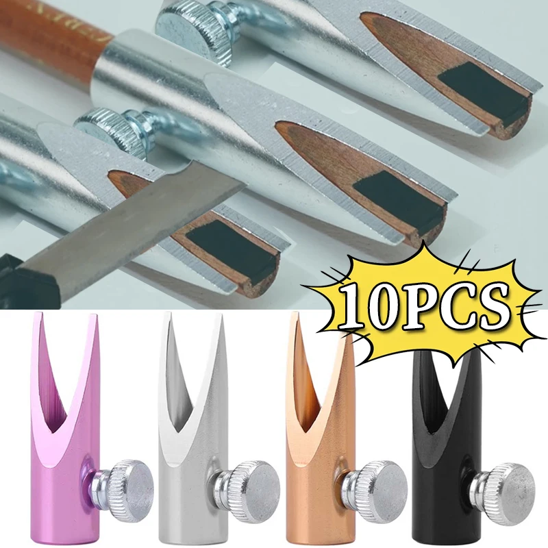 Professional Eyebrow Pen Sharpening Alloy Microblading Eyebrow Pencil Profiler Makeup Tools for Beginner Sharpener Eyebrow Pen 3
