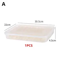 Transparent Kitchen Storage Box and Refrigerator Organizer (A)