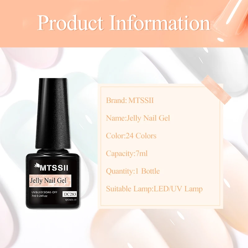 6PCS/SET Nail Polish Gel Set Autumn Black Nude Color Glitter Semi Permanent Soak Off UV Nail Art Manicure Varnish Supplies Kit 6