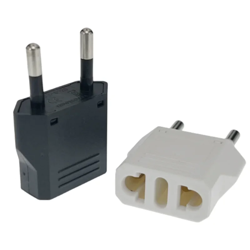 Power plug adapter converter America European Mini CN UK EU to US AU Russia Australia Korea 4.0mm 4.8mm 6A 125A