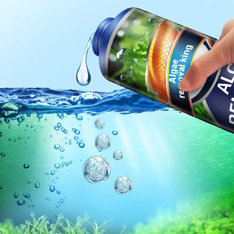 Aquatic Algae Remover 300ml for Fish Tank Pond