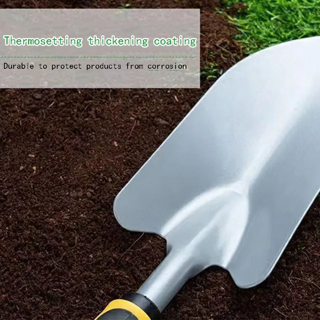 4-piece/1piece Tree Planting Tools Hoe Spade Dual-purpose Gardening Outdoor Digging And Weeding Tool Small Shovel Potted Plant 2