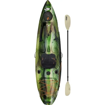 Fishing Kayak, Sit-on-top Kayaks 10 Feet Lightweight One Person, Perfect for Fishing Kayak 2