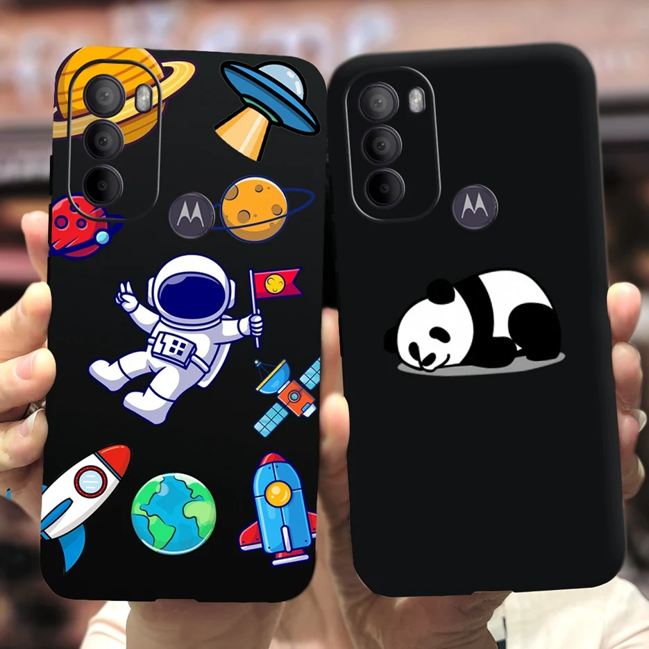 Per Motorola Moto G31 Custodia Xt2173-3 Cute Panda Cartoon Cover Custodia Morbida In Silicone Per Motorola G31 G 31 Motog31 Coque Bumper