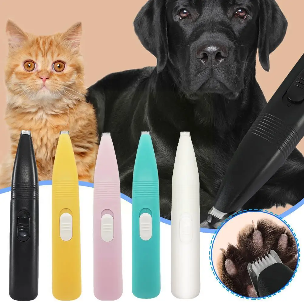 Pet USB Rechargeable Pet Hair Trimmer For Dogs Cats Pet Hair Clipper