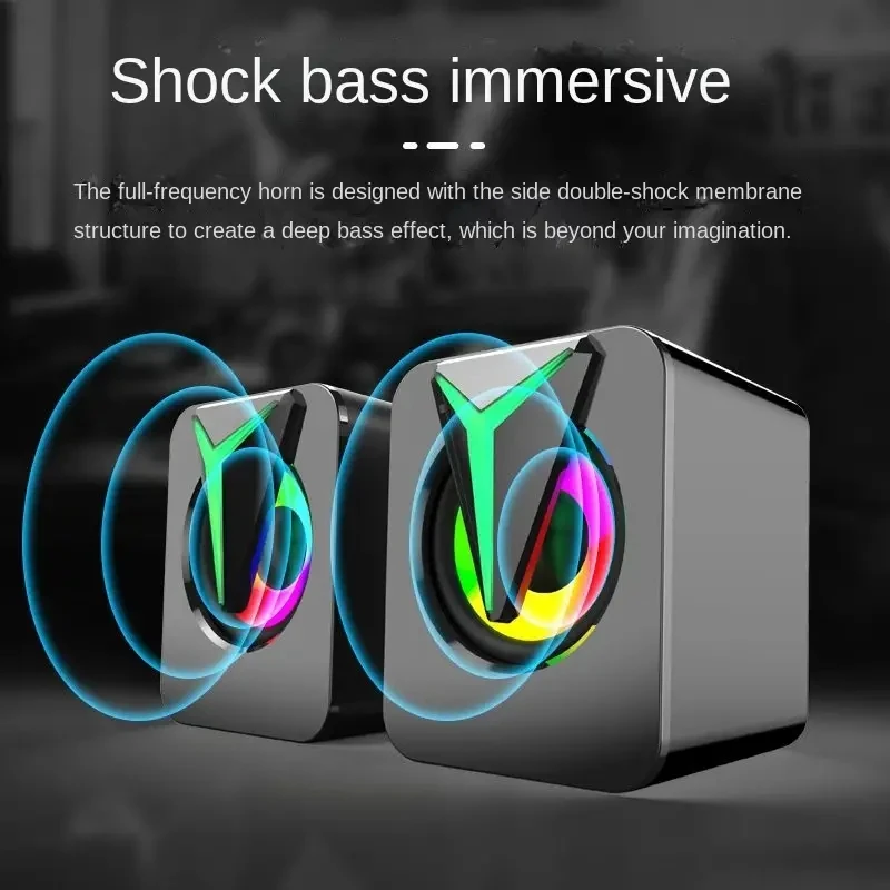 Desktop Computer RGB Sound Speaker