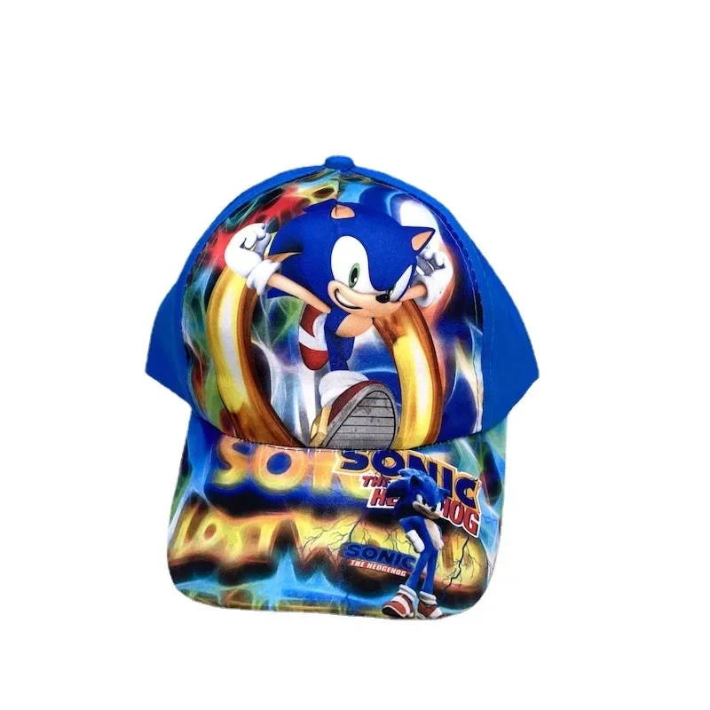 Explosive Sonic The Hedgehog Sonic Boy Anime Character Children's Hat Men and Women Baseball Cap Cap Birthday Gift