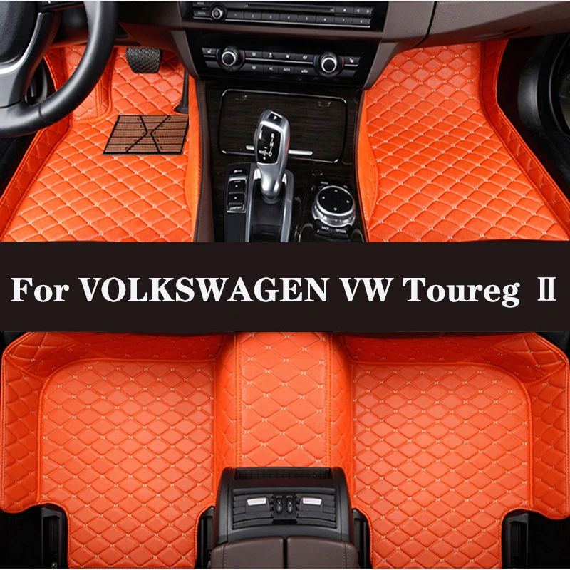 

Автомобильный напольный коврик HLFNTF для VOLKSWAGEN VW Toureg II 2011-2018, автомобильные детали, автомобильные аксессуары, Автомобильный интерьер