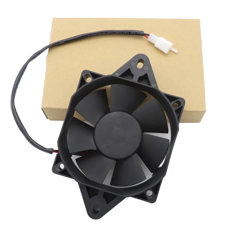 Motorcycle Cooling Fan Water Tank Fan Cooling Fan Cooler Water Cooler Electric Radiator for 200cc 250cc 300cc Dirt Pit Bike ATV Quad Go Kart motorcycle cooling fan