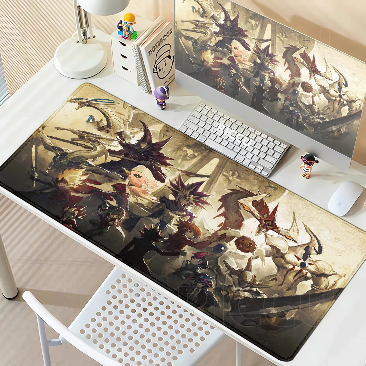 YuGiOh Large XXL Gaming Mousepad - Non-Slip Extended Desk Mat and Office Playmat
