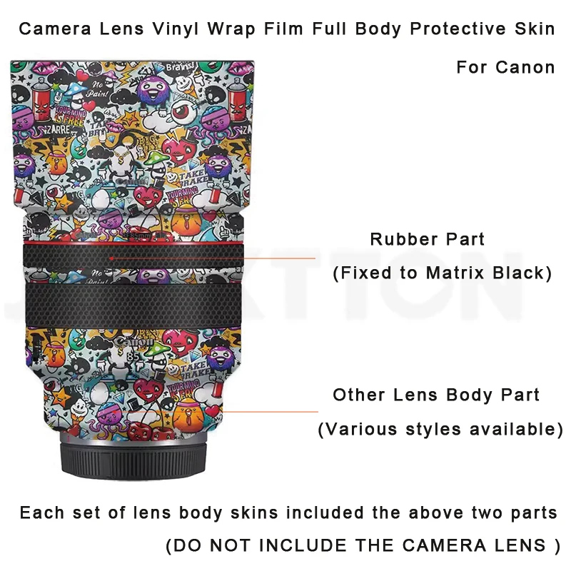 85 1.2 카메라 3M 비닐 랩 필름 렌즈 바디 데칼 스킨 보호 스티커 보호 코트 Canon RF 85mm F1.2 L USM RF85 RF85mm