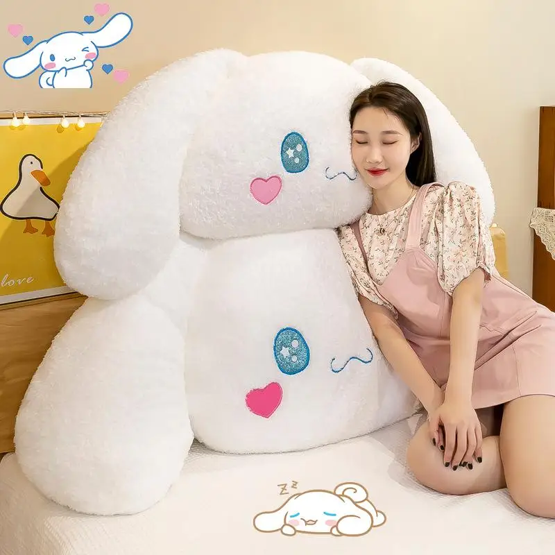 

Большая плюшевая японская милая игрушка Sanrioed в стиле аниме Cinnamoroll, большая ухая собака, подушка, милая кукла, праздник, рождественский подарок, милый мягкий