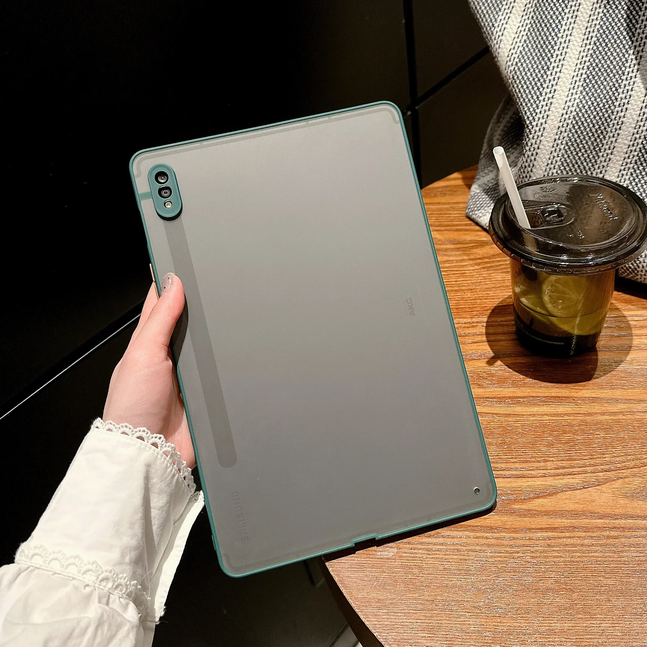Matte Translucent Shockproof Hard Tablet Case Sleeve
