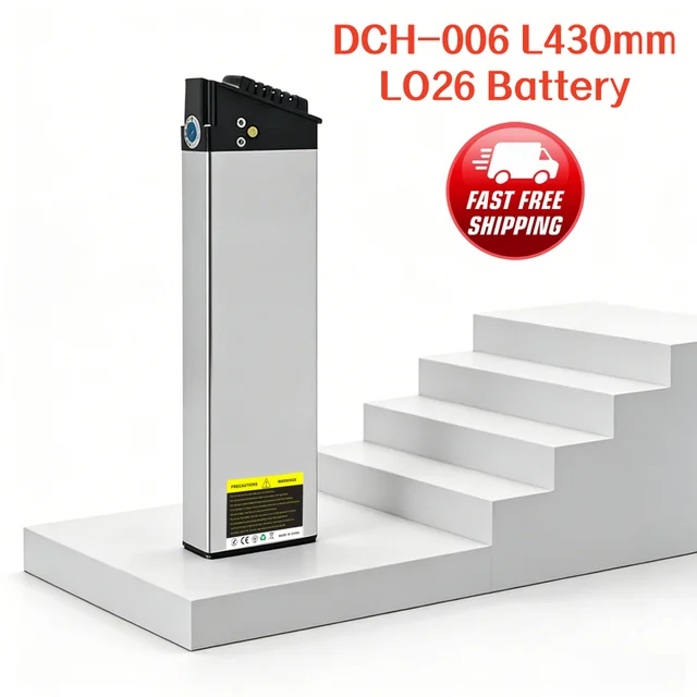 Batterie au lithium DCH-006 48V 14Ah 12.8Ah 10.4Ah pour vélos pliants MX01 LAFLY X3 JINGHMA R7 R5 pour moteurs 48V 250W 750W 1000W 1