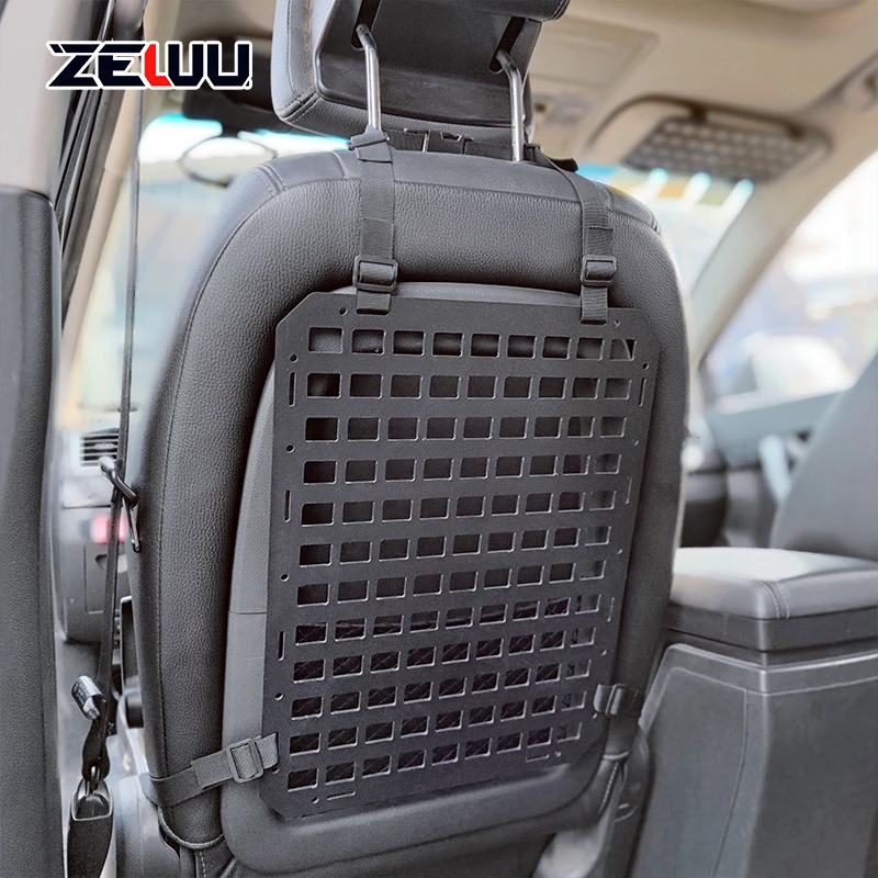 Vehicle Seat Back Organizer Tactical Molle Panel for Modular