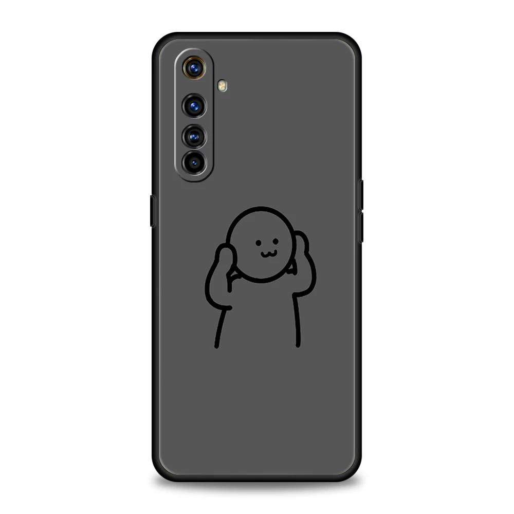 Matchman Cartoon Shockproof Silicone Phone Case