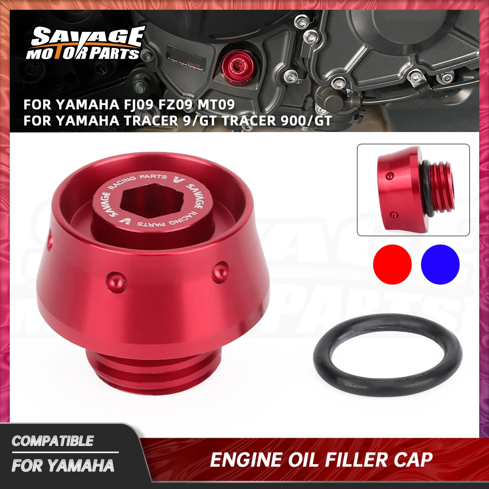 Bullone Dritto Di Riempimento Olio Motore Per Yamaha Mt/Fj/Fz09 Sp Tracer 9 900 /Gt Xsr900 Niken850 Tmax 500/530/560 2014-2024 Spina Motore