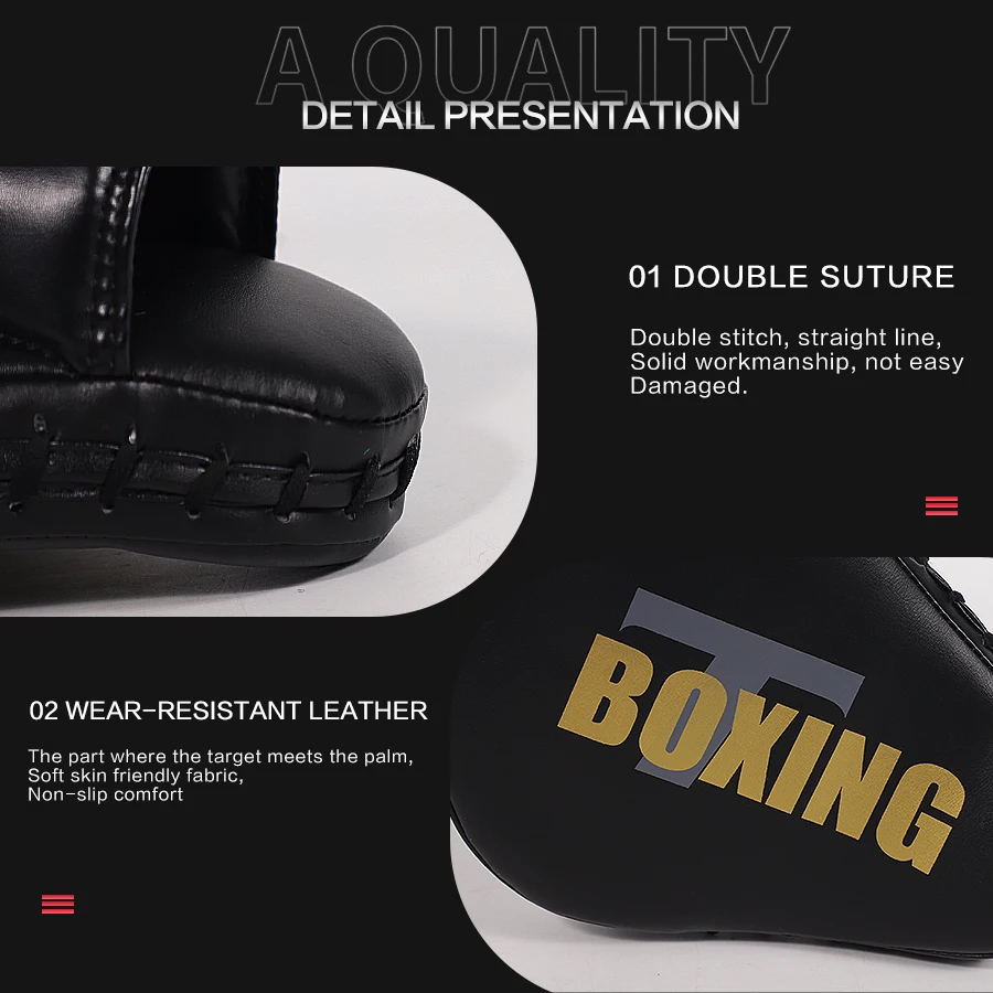 Hand Target Professional Boxing Fighting Muay Thai Boxing Target Sanda Coaching Adult Male Female Children Parent Child