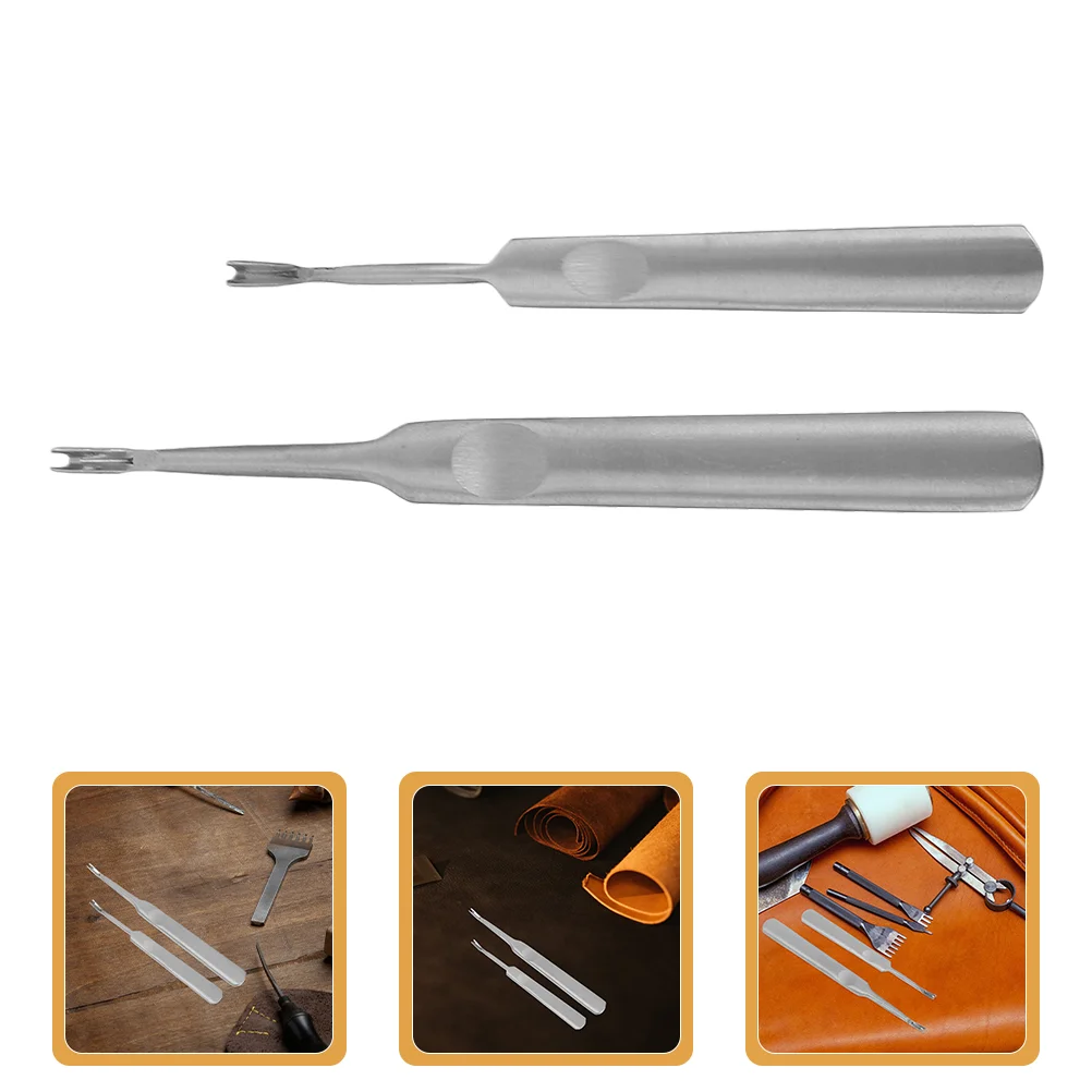 8 pcs Edge Skiving Tool For Diy Leathercraft Projects Beveler For Trimming And Beveling Edges Essential