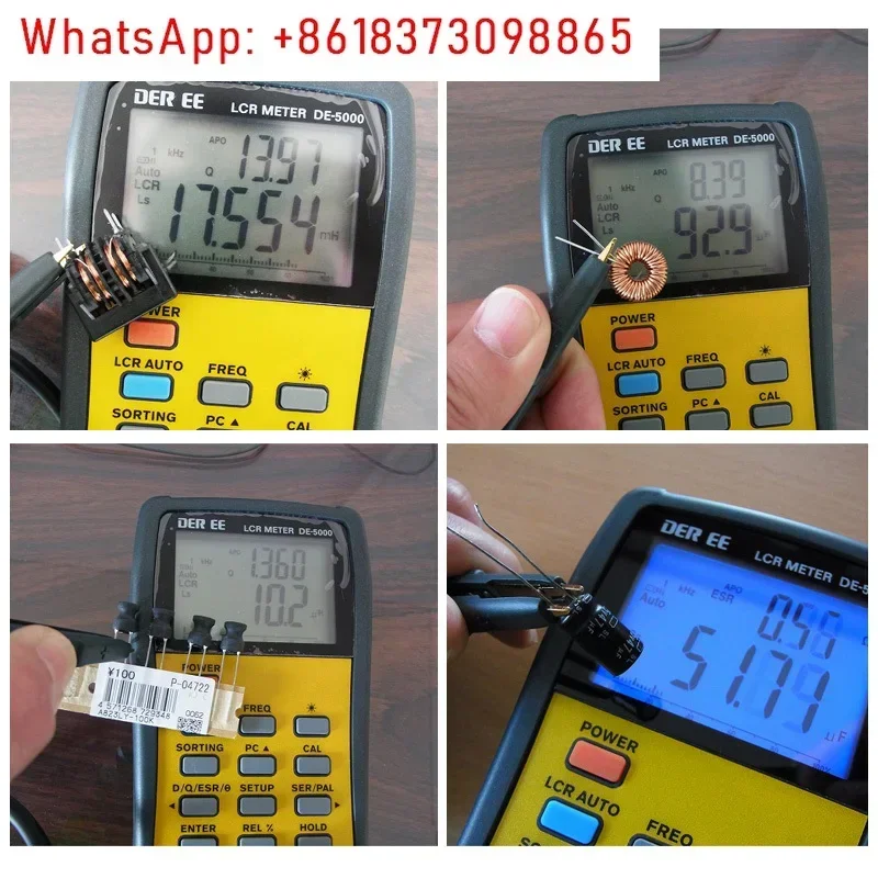 DE-5000 High Precision LCR Meter Tester Inductance Resistance