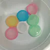 60Pcs random colors Reusable silicone water ball, quick water injection in summer with  Pool Water Bomb Balloons Games 6