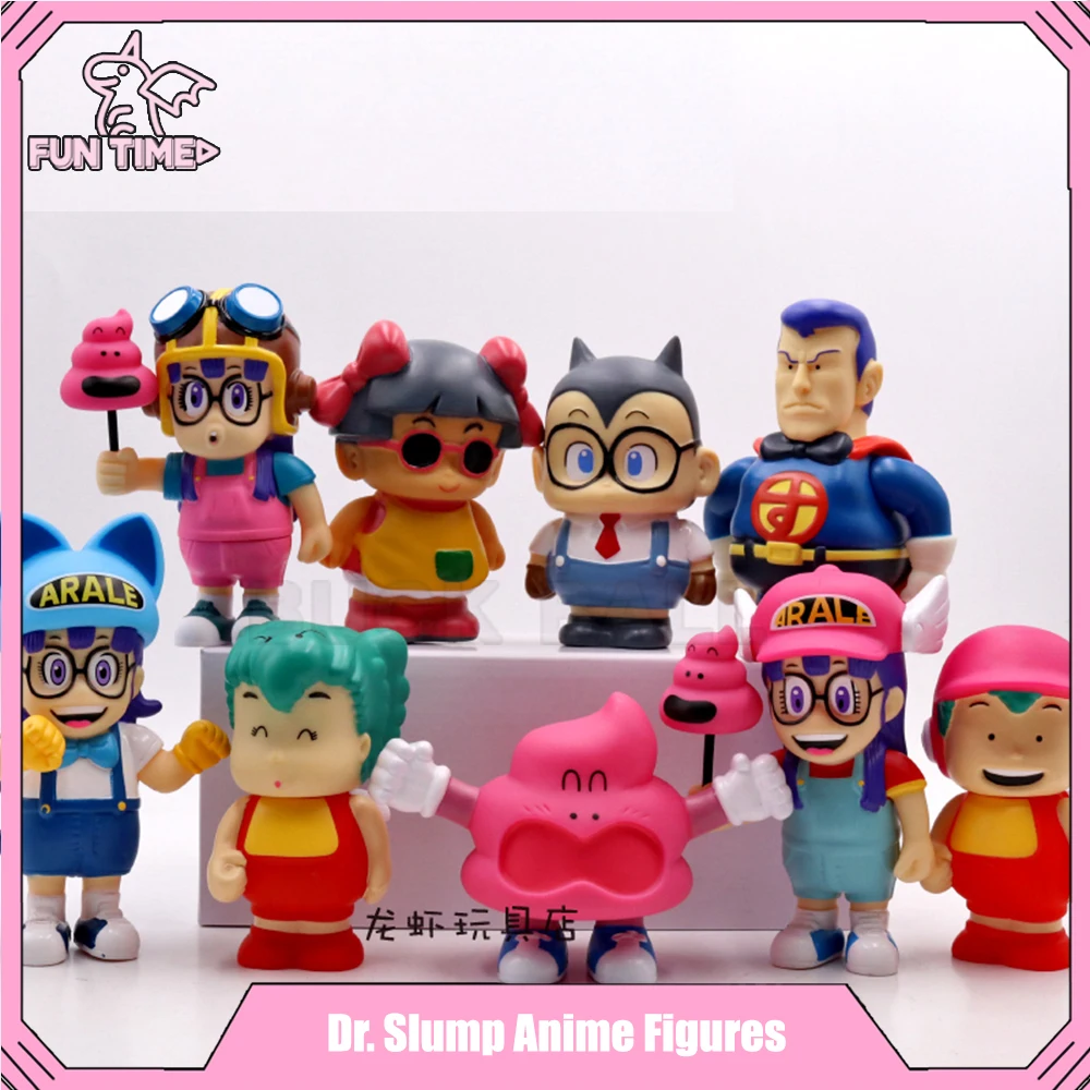 

Фигурки из аниме Dr. Slump, милые фигурки героев Арала, фигурка короля Вселенной, Коллекционная модель из ПВХ, искусственная кукла, детский подарок