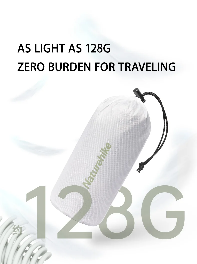 Description Picture 5 of itemNaturehike Handy Mummy Sleeping Bag Liner Thin & Light Outdoor Camping Sleep Sack Hotel Travel Sheet Packed Ultra Small Volume