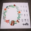 Newborn Baby Milestone Blankets Photography Blanket Flower Print Soft Blanket DIY Infant Photography Props 4
