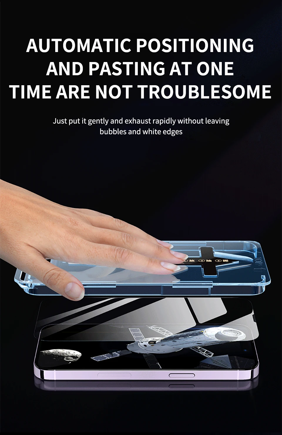 MagicJohn Screen Protector Dust Free Without Bubbles