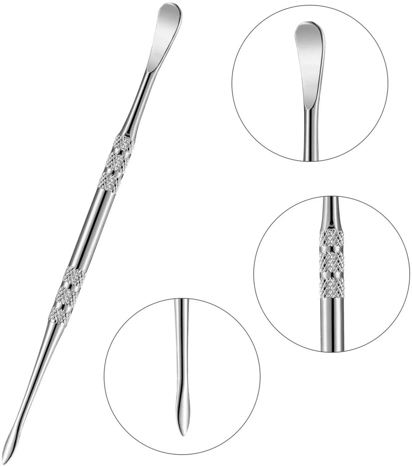 10 Pieces Wax Carving Tool 4.75 Inch Stainless Steel Clay Sculpting Tool Rainbow