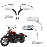 5/16'' Rear View Mirrors Motorbike Handlebar Mirror for Harley Davidson Touring Sportster Iron 883 Street Glide Side Mirror