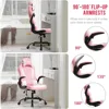 Office Chair  Racing Executive PU Leather Ergonomic Massage Computer Chair with Lumbar Support Headrest 4