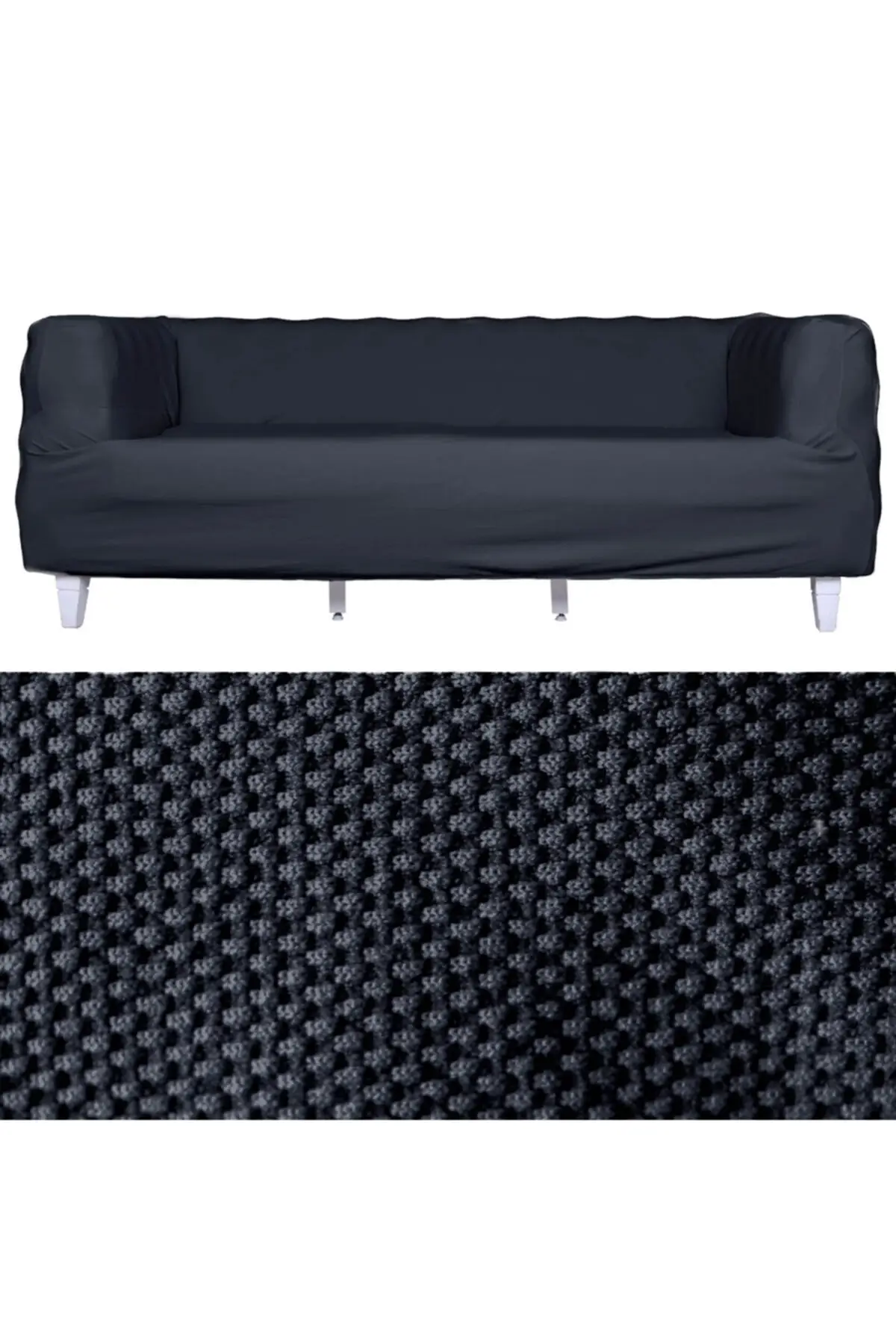 

Honey Honeycomb Fabric Lycra Flexible Flatable Tire 3 * seater Chester Seat Cover (single) Polyester 230x180 Grey
