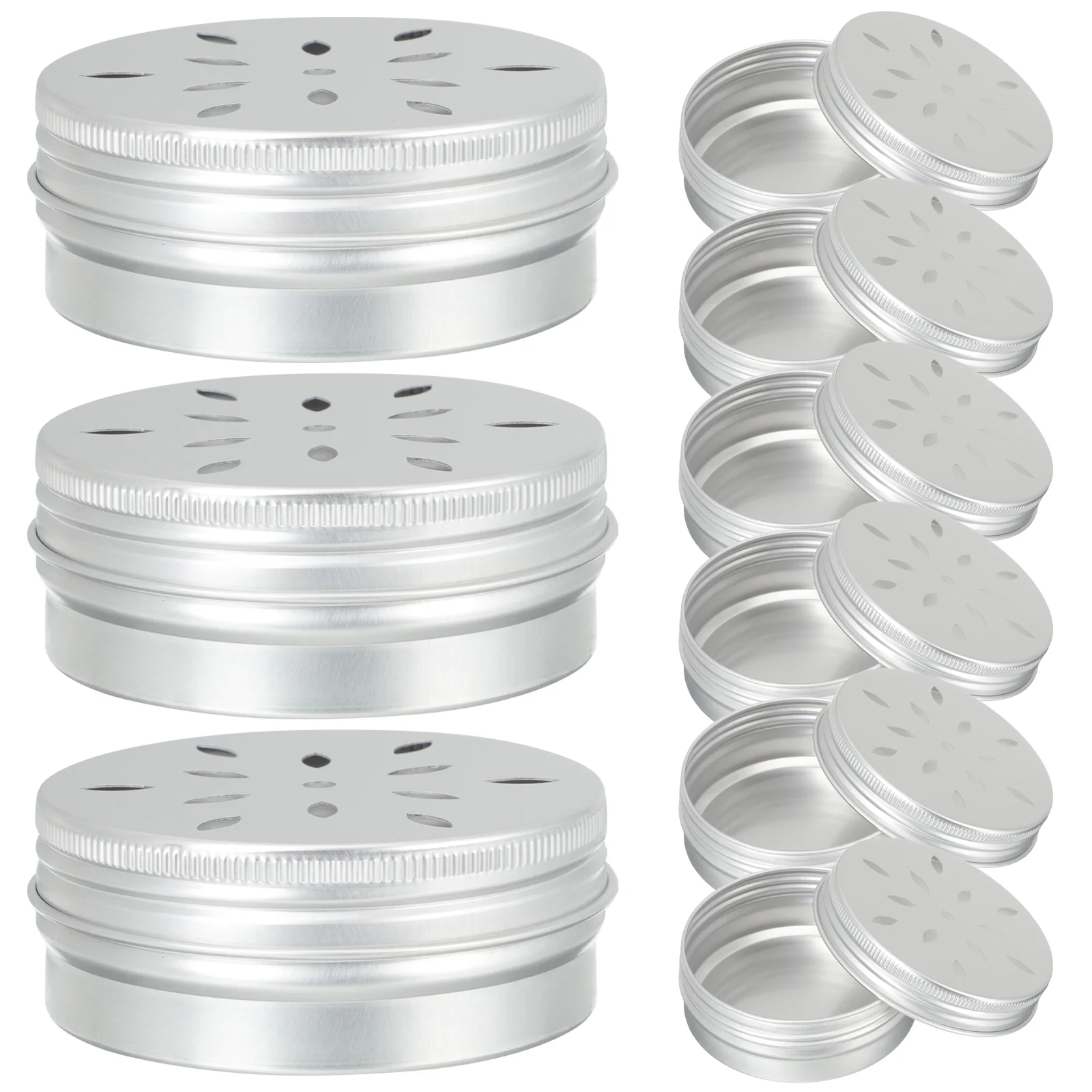 

10 Pcs Training Rack Work Food Containers with Lids Dog Aluminum Dogs Scent Tool