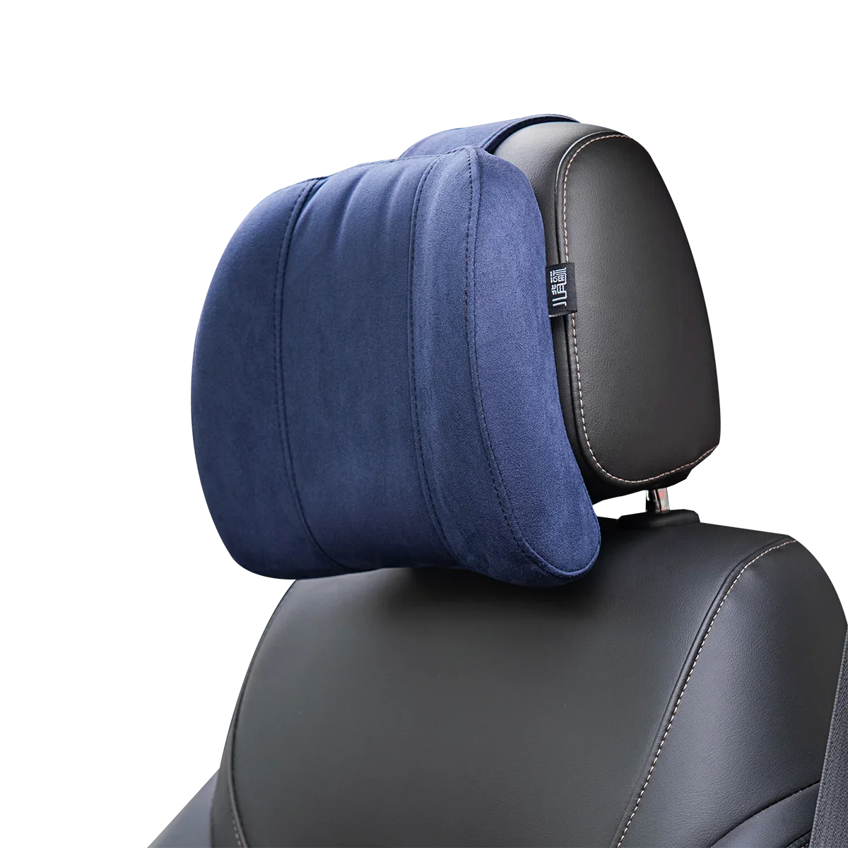 Nackenkissen Fürs Auto - Memory-Baumwolle Grau