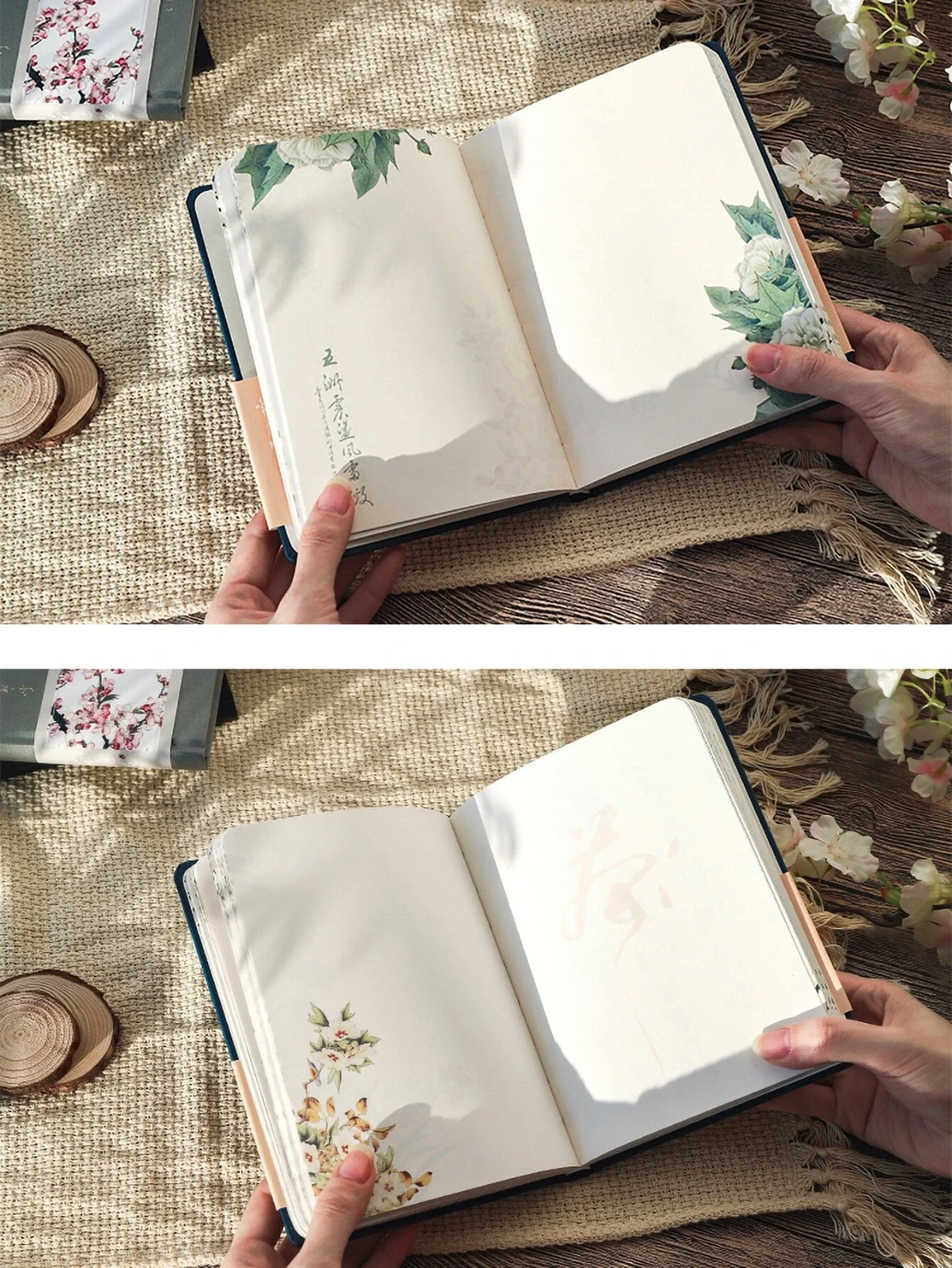 1pc Flower Print Random Journal