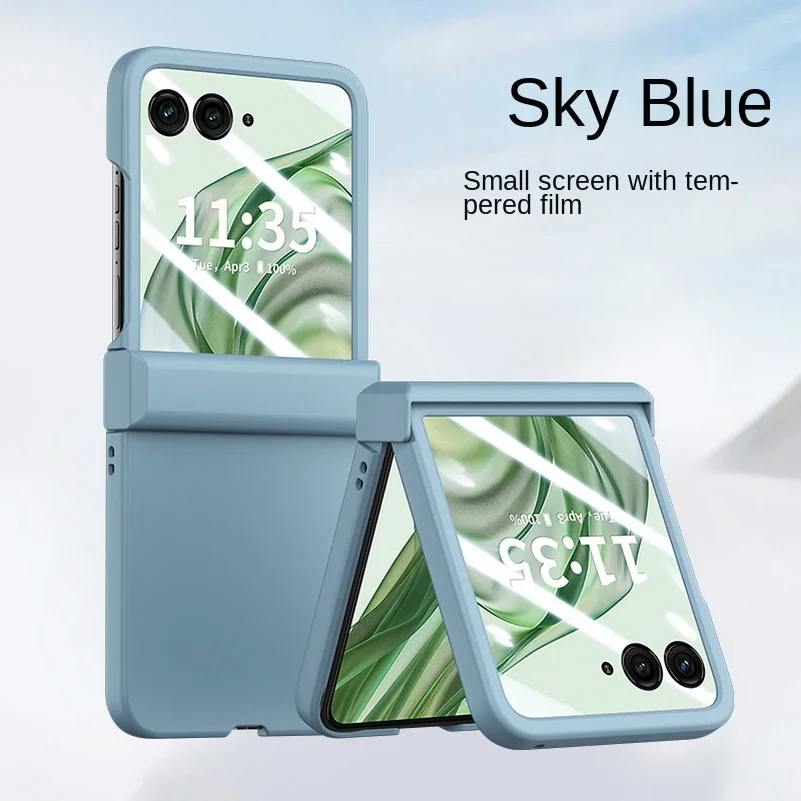 Slim Ultra Thin Tempered Glass Case with Enhanced Camera Protection