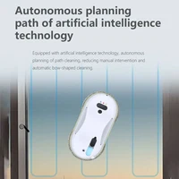 Intelligent Window Cleaning Robot Ultrasonic Atomization Water Spray 5600Pa Super Suction 6