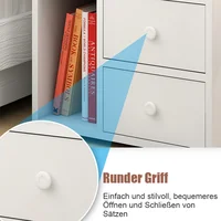 60*33*26 см/60*43*26 см ночная тумбочка прикроватная тумбочка с ящиками деревянная ночная тумбочка для спальни современный стол — изображение 6