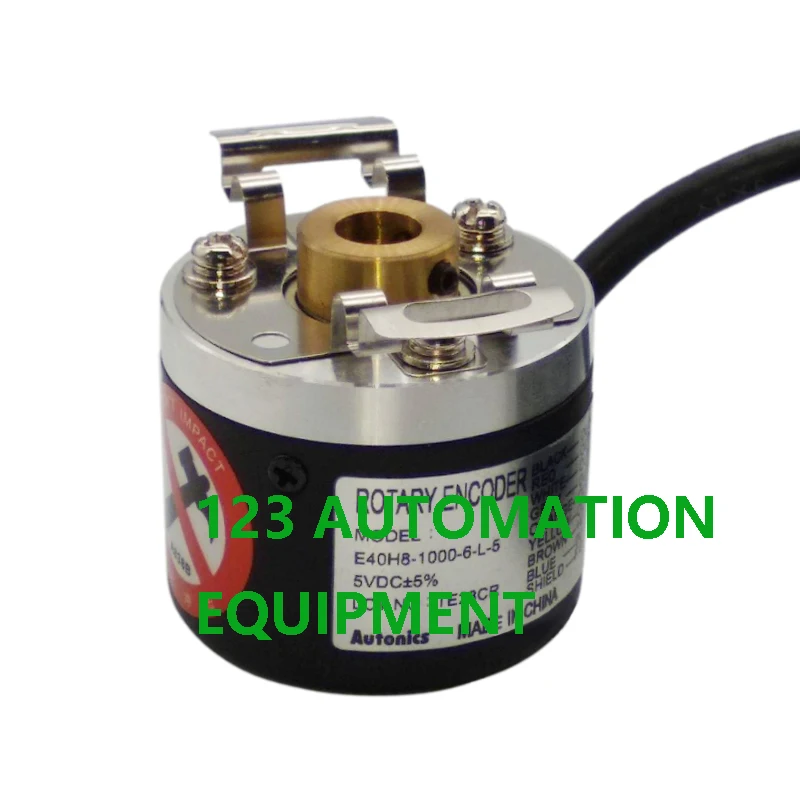 Autentico Nuovo Autonics E40H8-100 500 600 1000-6-L-5 Interruttore Encoder Rotativo Di Alta Qualità Albero Cavo