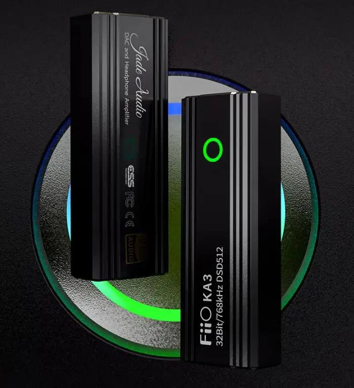 FiiO KA3 ポータブル USB DAC ヘッドフォンアンプ ES9038Q2M DAC