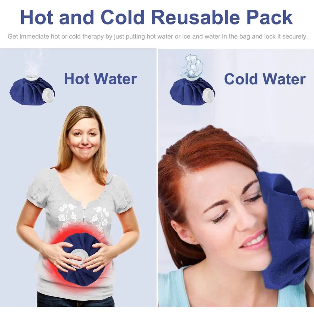 Ice Bag Bandage with Reusable Ice Bag 4