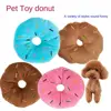 Dog Donuts Plush Pet Dog Toys For Dogs Chew Toy Christmas Puppy Squeaker Sound Toys Funny Puppy Small Medium Dog Interactive Toy 5