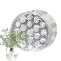 Spiral Ikebana Stem Holder Sturdy Clear Flower Arrangement Holder DIY Floral Art Accessory Table Centerpiece for Party Wedding 1