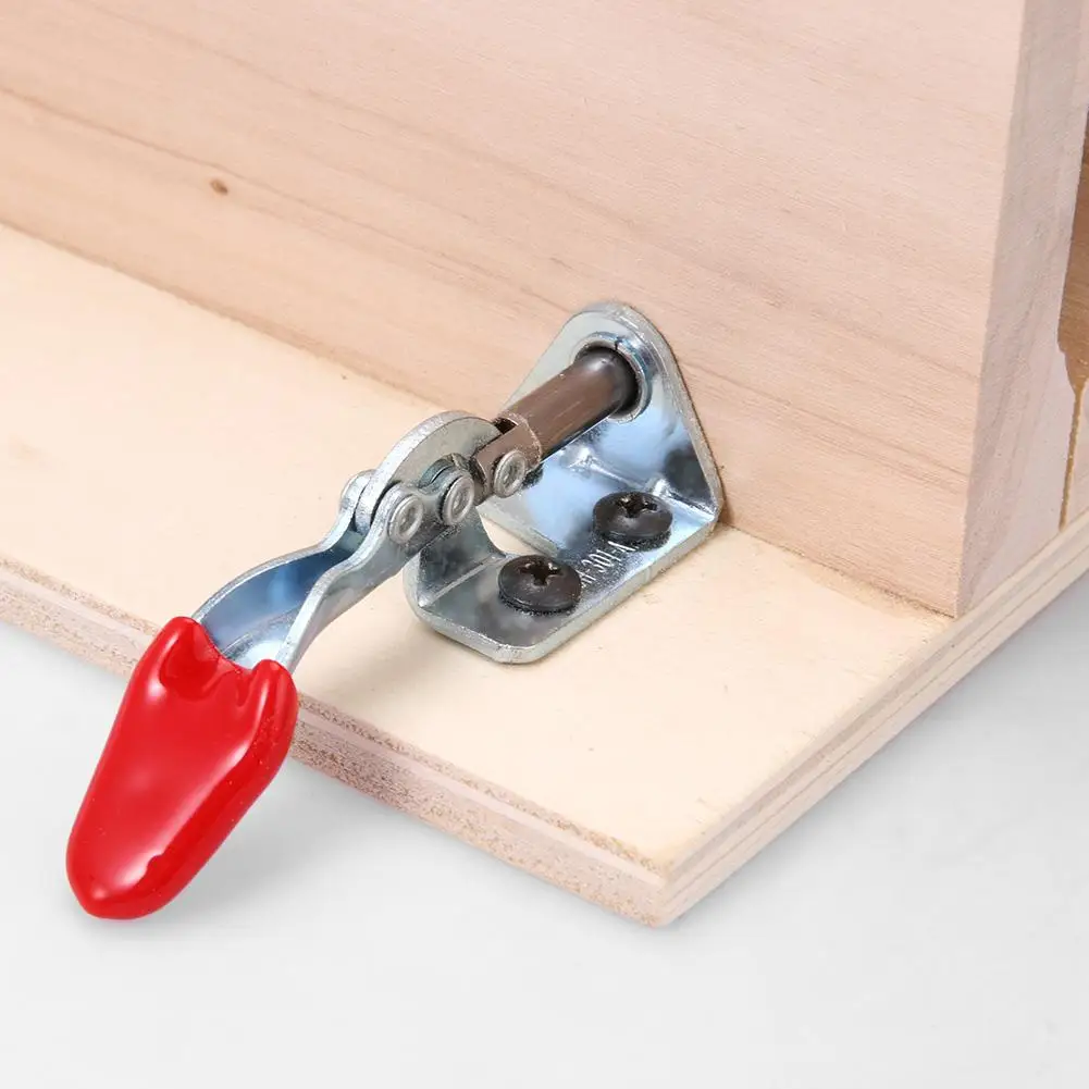 DIY 개선된 재봉 목재 가죽 클램프, 수평 가죽 유지 클립